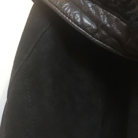 Vintage oversize Sheepskin winter coat from Paris - Picture 4 of 9